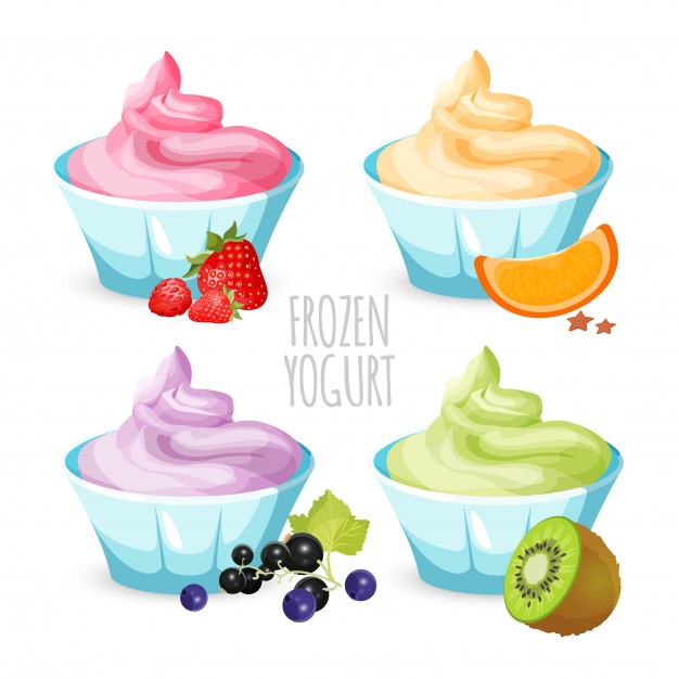626x626 Frozen Yoghurt Vectors, Photos And Free Download