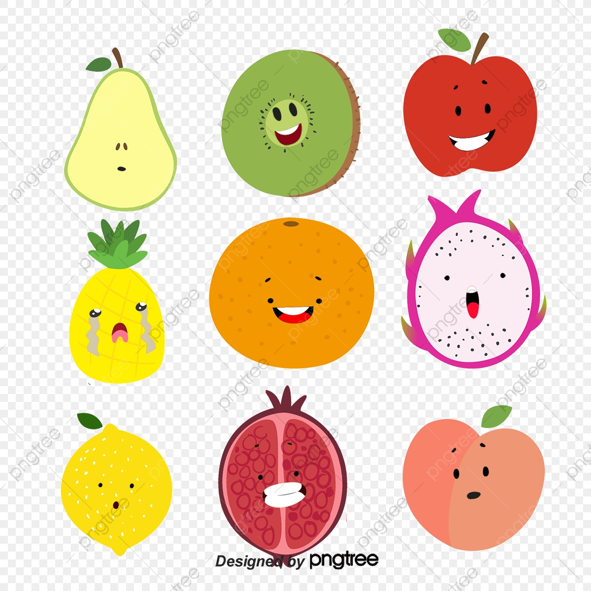 Fruit Cartoon Vector