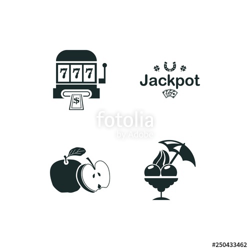 500x500 Fruit Icon Set Slots Icon And Ice Cream Icon Vector Icons Stock