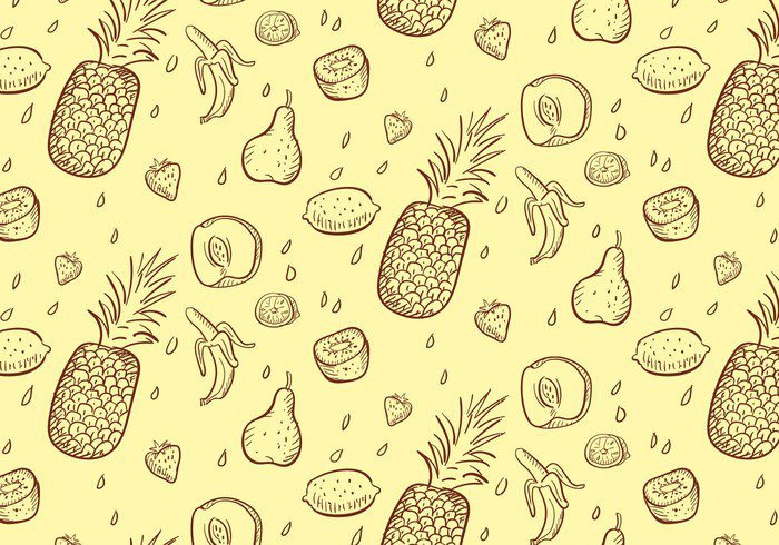 Fruit Pattern Vector
