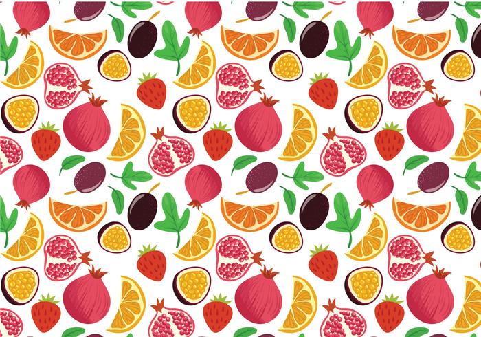 Fruit Pattern Vectors 700x490 Fruit Pattern Vectors