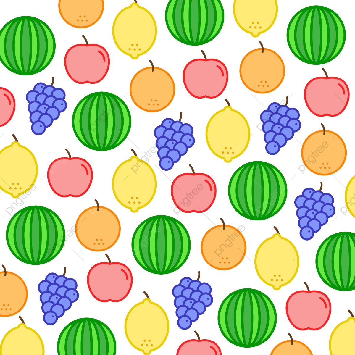 Fruits Pattern Design, Simple, Job, Blank Png And Vector 1200x1200 Fruits Pattern Design, Simple, Job, Blank Png And Vector