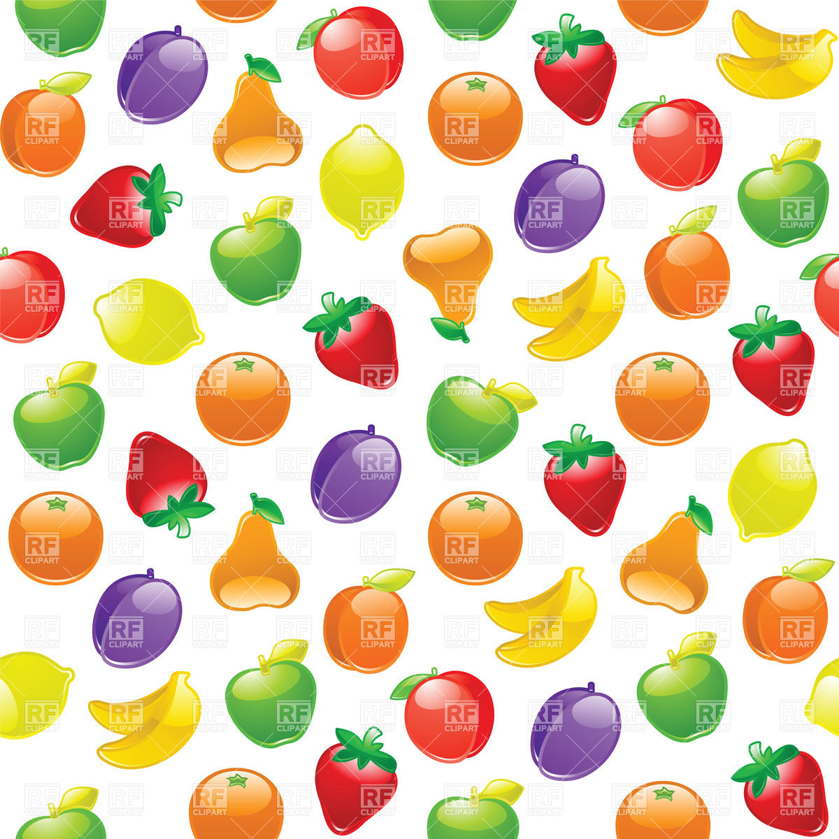 Fruits Background, Seamless Pattern Vector Image Of Backgrounds 1200x1200 Fruits Background, Seamless Pattern Vector Image Of Backgrounds
