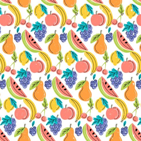 Fruit Pattern Vector at Vectorified.com | Collection of Fruit Pattern ...