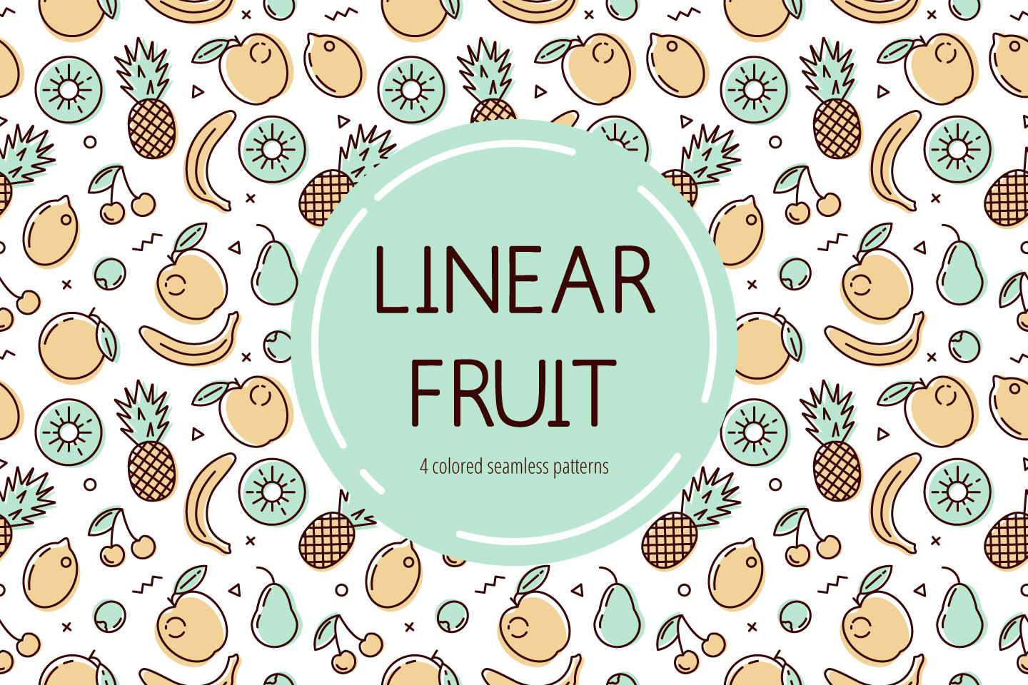 Free Fruit Vector Pattern 1440x960 Free Fruit Vector Pattern