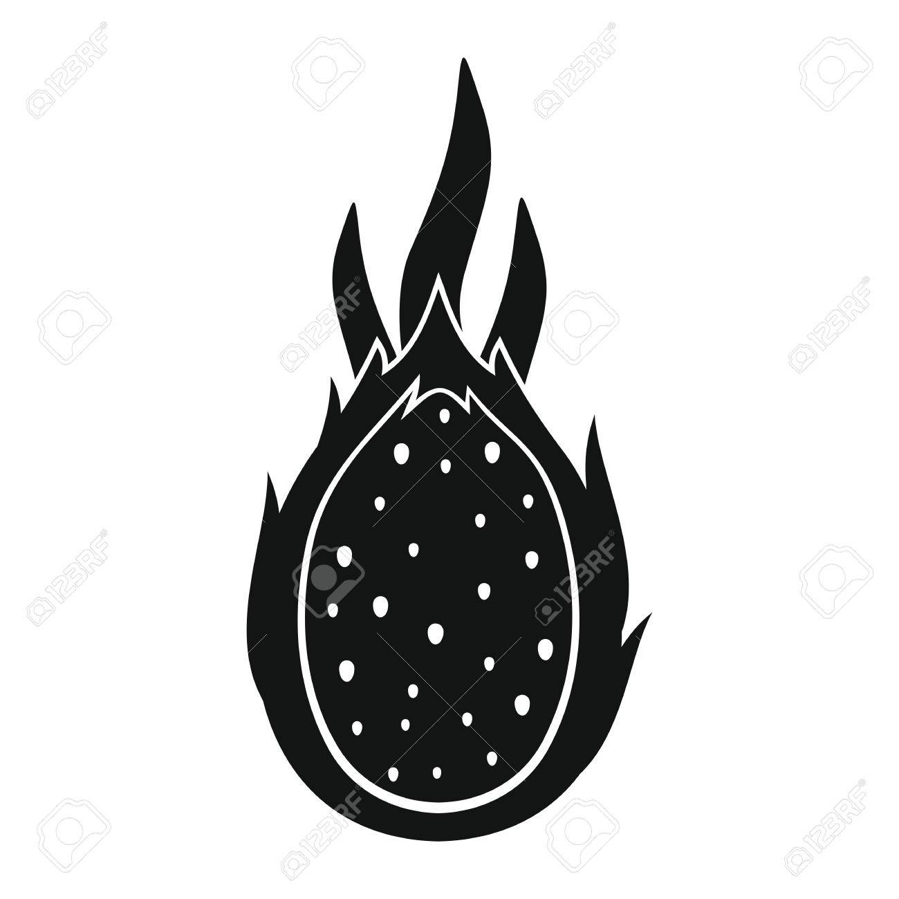 1300x1300 Dragon Fruit Silhouette