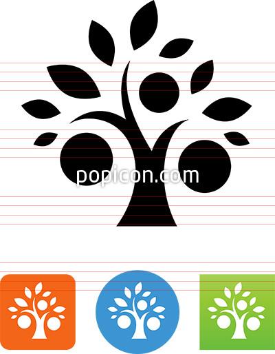 Fruit Tree Icon 400x514 Fruit Tree Icon