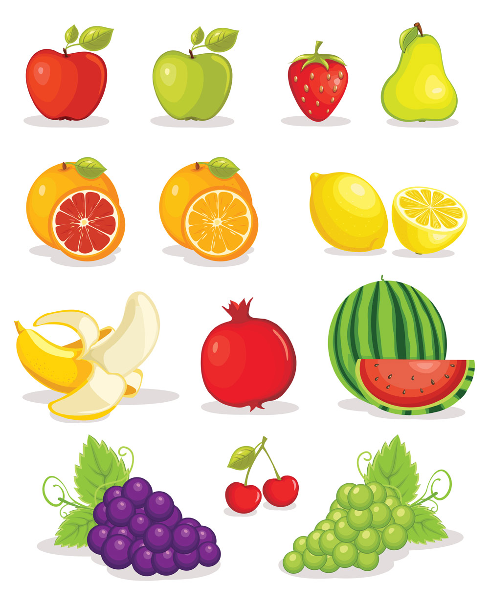 1000x1236 Fruit Vector Vector Sources