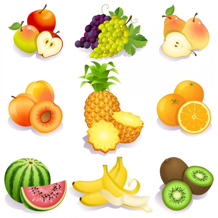 750x750 Free Fruit Vectors