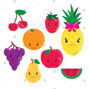 300x300 Stock Illustration Icon Fruit Vector Clip Art Black White