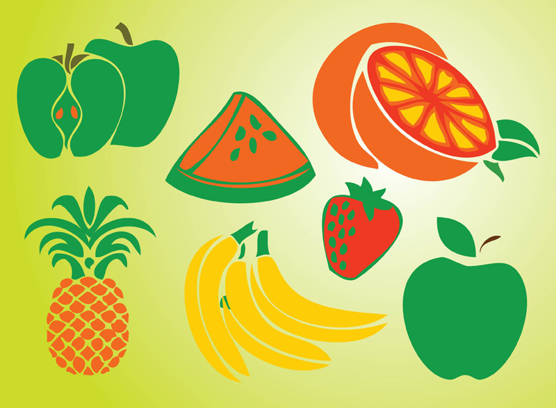 Fruit Vectors 800x587 Fruit Vectors