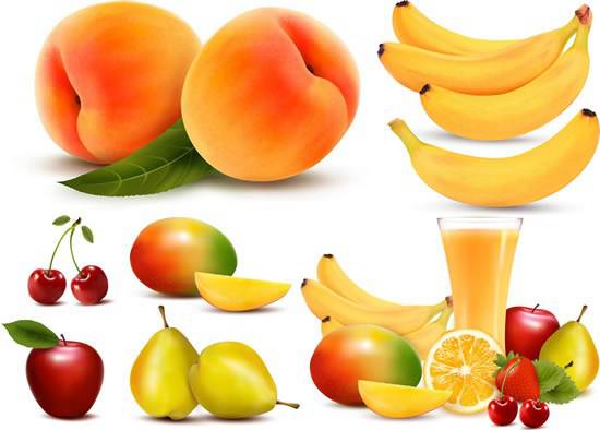 Fresh Fruit Vector Vector Biology Free Vector Download 550x394 Fresh Fruit Vector Vector Biology Free Vector Download
