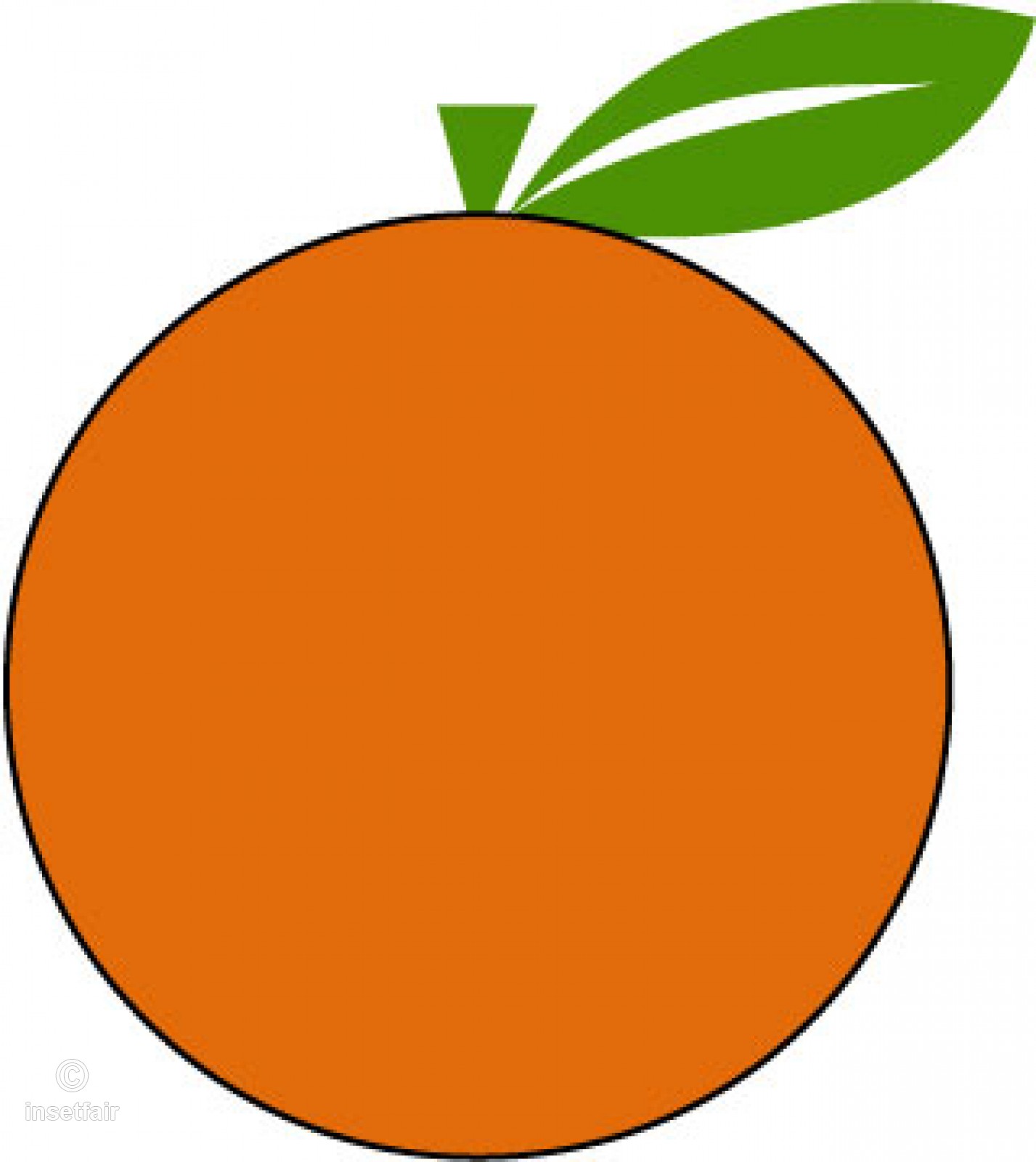 Simple Orange Fruit Vector Illustration Free Png Download 1427x1600 Simple Orange Fruit Vector Illustration Free Png Download