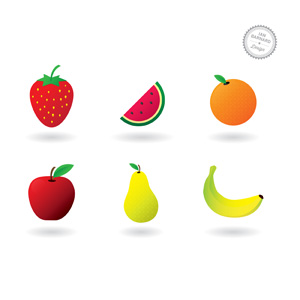 Free Fruity Vector Icons Ian Barnard 300x300 Free Fruity Vector Icons Ian Barnard