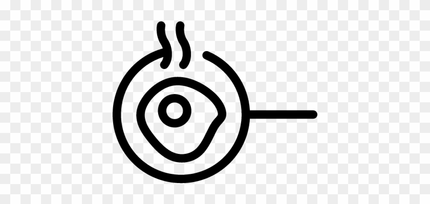 Fried Egg On Frying Pan Vector 840x399 Fried Egg On Frying Pan Vector