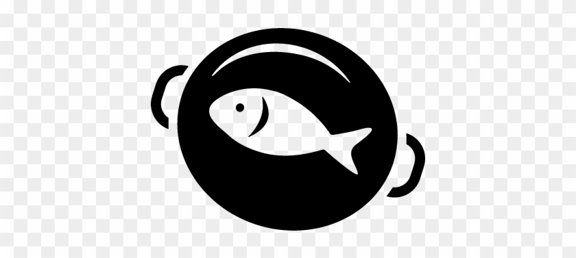 Fish On Frying Pan Vector 840x377 Fish On Frying Pan Vector