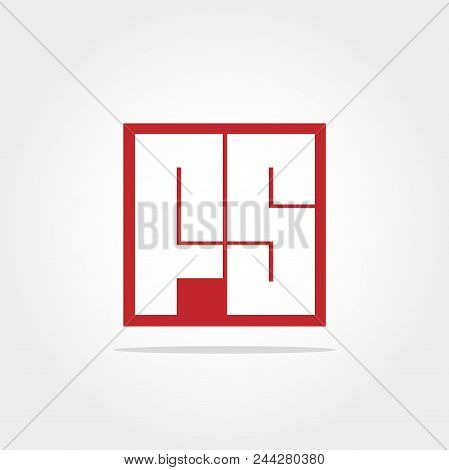 449x470 Initial Letter Fs Logo Template Vector Design
