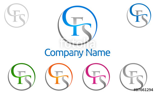 500x300 F S, F S Letter, Vector, Logo Stock Image And Royalty Free Vector