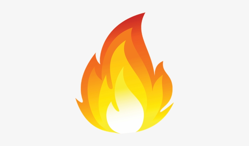 820x481 Vector Transparent Library Cartoon Flames Emoji Png