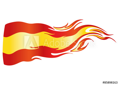500x357 Bandera Fuego