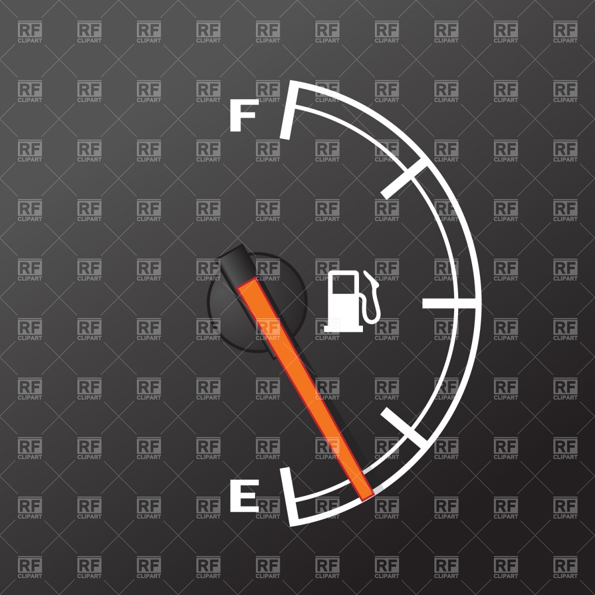 1200x1200 Fuel Gauge Vector Image Of Signs, Symbols, Maps Prague