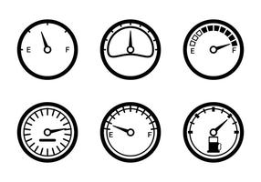 286x200 Fuel Gauge Free Vector Art