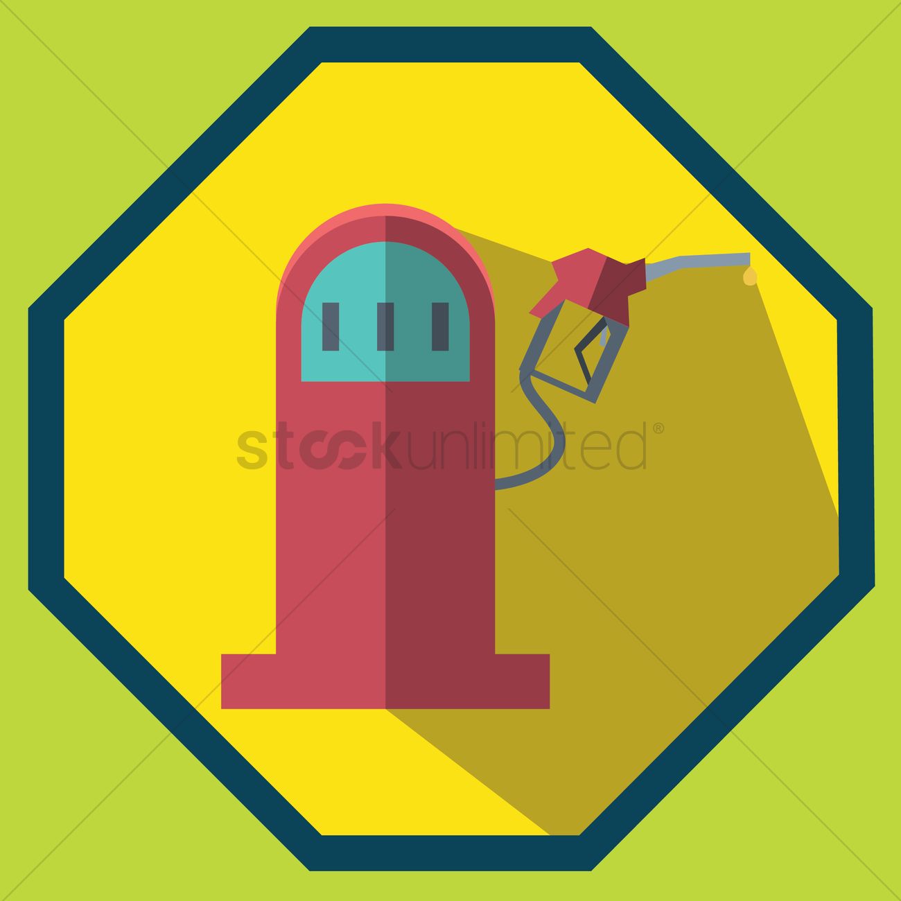 1300x1300 Fuel Pump Vector Image
