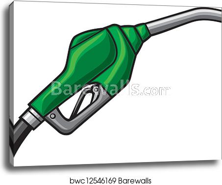 453x379 Fuel Pump Vector, Canvas Print Barewalls Posters Prints