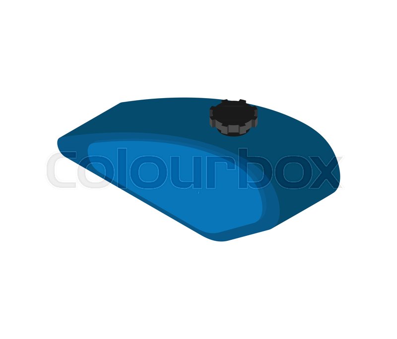800x684 Bike Fuel Tank Isolated Motorcycle Stock Vector Colourbox