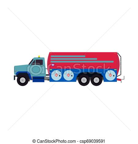 Fuel Truck Vector