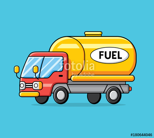 500x449 Fuel Truck Vector Stock Image And Royalty Free Vector