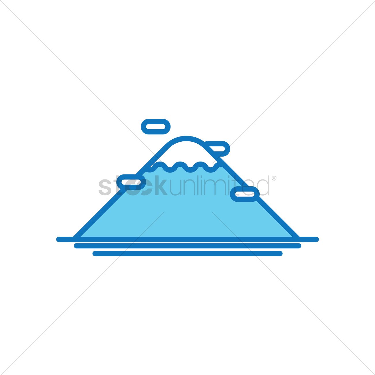 1300x1300 Free Mount Fuji Vector Image