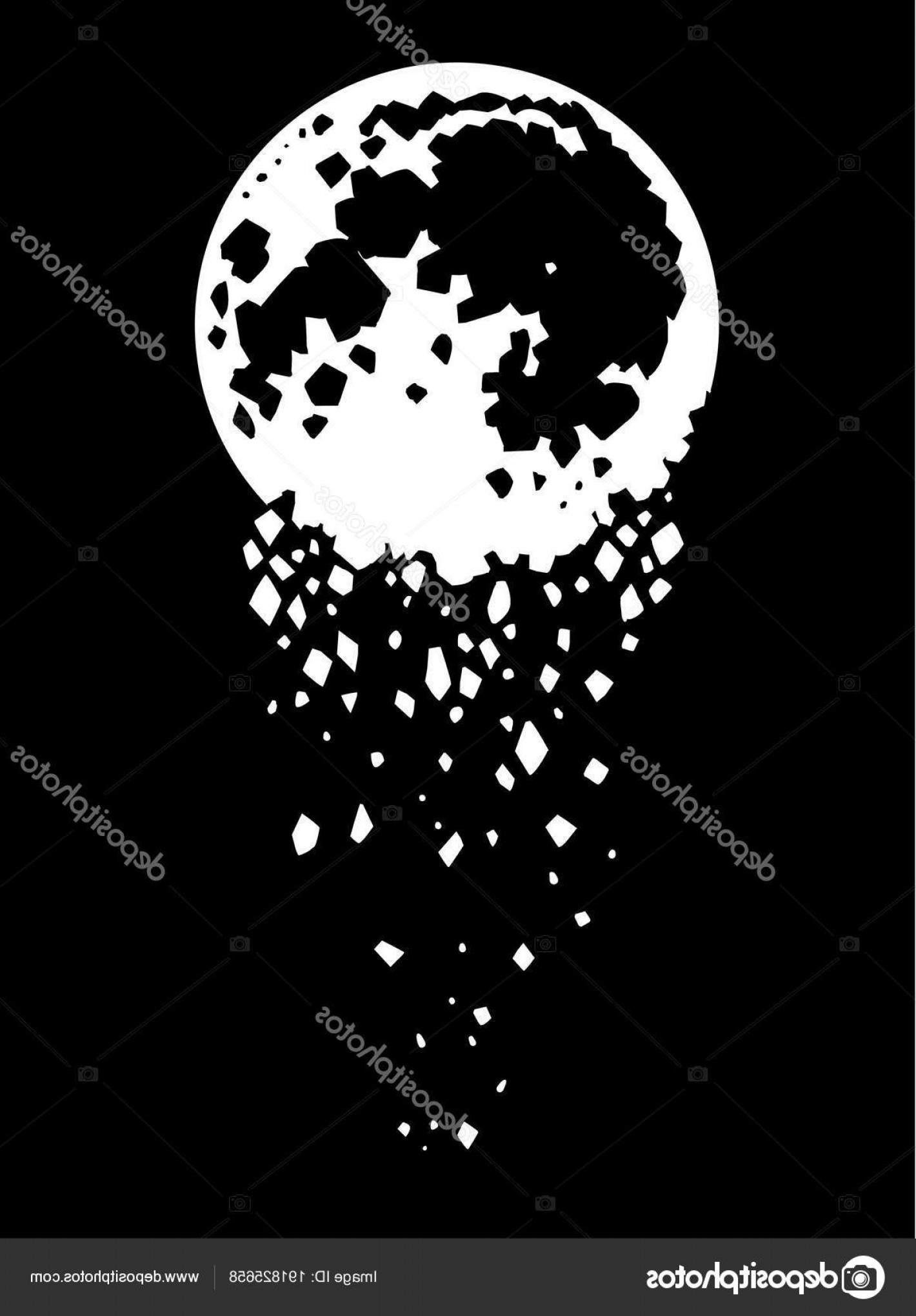1420x2040 Moon Vector Graphics Catamart