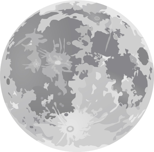 594x587 Full Moon Clip Art Free Vector In Open Office Drawing
