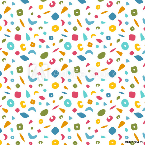 500x500 Fun Background Abstract Seamless Pattern Vector Design