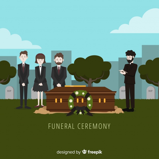 Funeral Ceremony Vector Free Download 626x626 Funeral Ceremony Vector Free Download