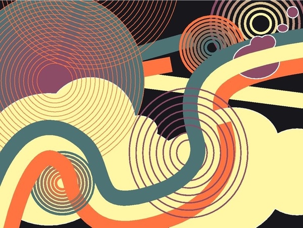 600x451 Funky Background Free Vector In Encapsulated Postscript