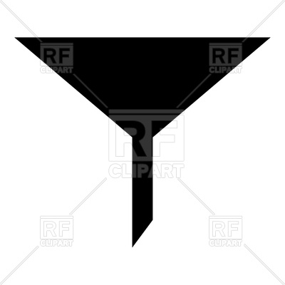 400x400 Funnel Black Color Icon Vector Image Of Icons And Emblems