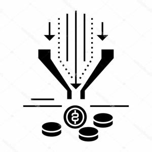 300x300 Stock Illustration Sales Funnel Icon Vector Illustration