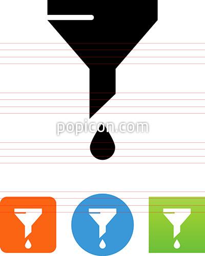 400x500 Vector Funnel Icon