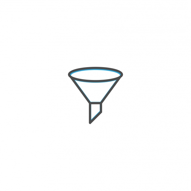 640x640 Funnel Icon Design Essential Icon Vector Illustration, Logo, Logos