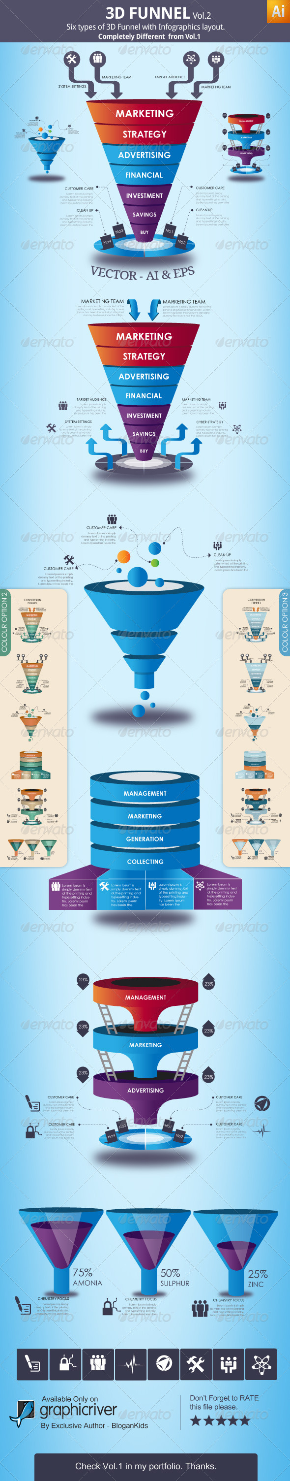 590x3008 Sales Funnel Graphics, Designs Templates From Graphicriver