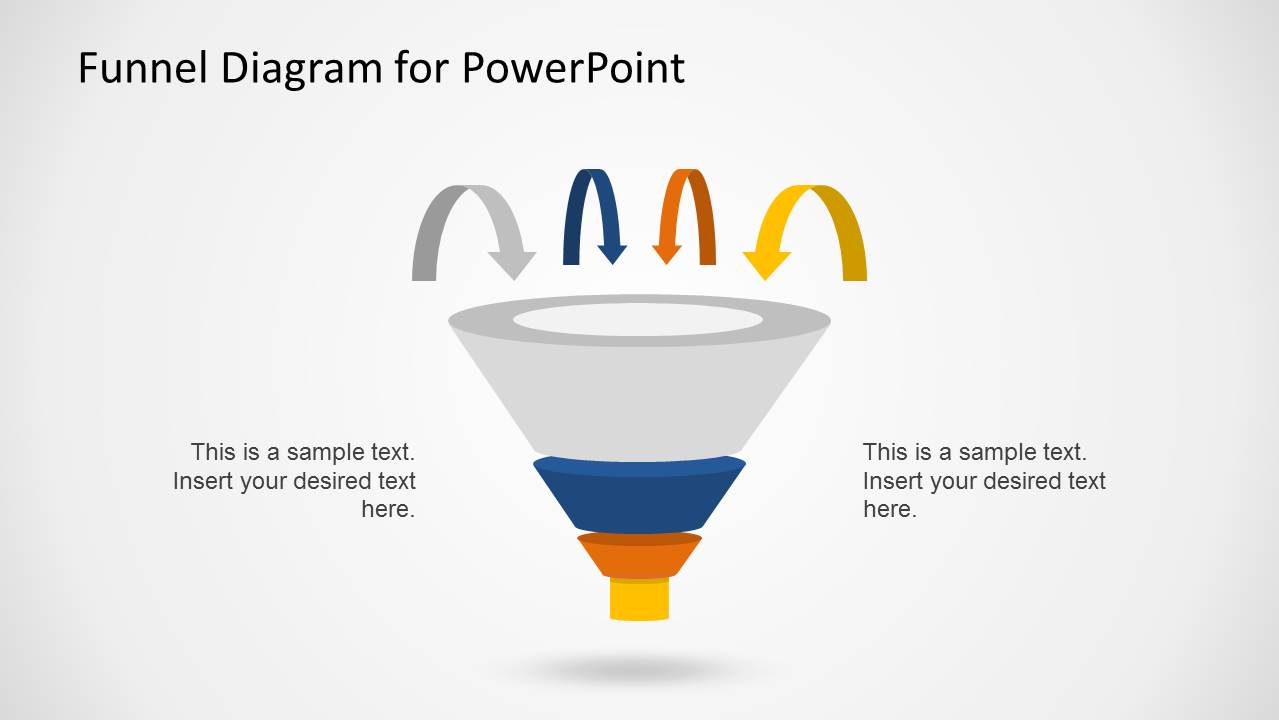 1279x720 Sales Funnel Diagram Vector For Powerpoint
