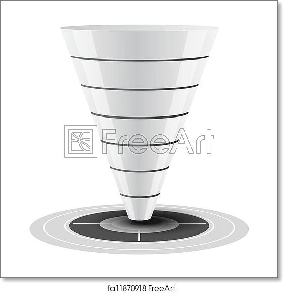 561x581 Free Art Print Of Sales Or Conversion Funnel Vector Conversion