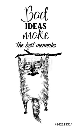 Funny Cats Vector Sketch Illustration Stock Image And Royalty 291x500 Funny Cats Vector Sketch Illustration Stock Image And Royalty