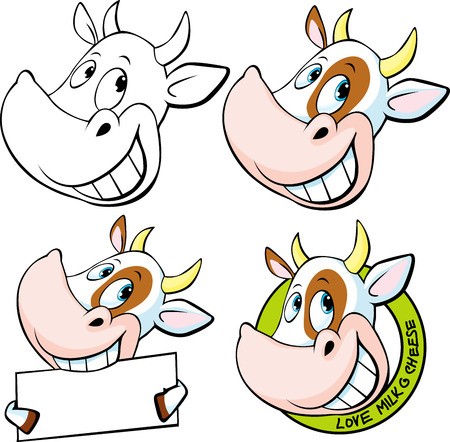 450x442 Funny Cow Head