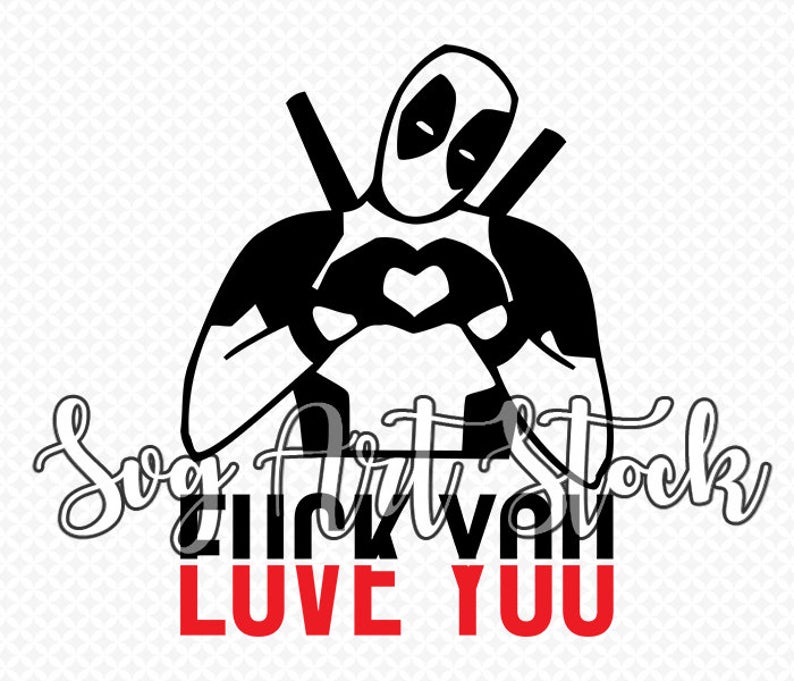 794x681 Deadpool Love Story Vector Funny Marvel Digital Etsy