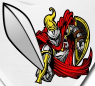 Cartoon Medieval Knight Warrior Funny Vector Image Bandana 190x171 Cartoon Medieval Knight Warrior Funny Vector Image Bandana