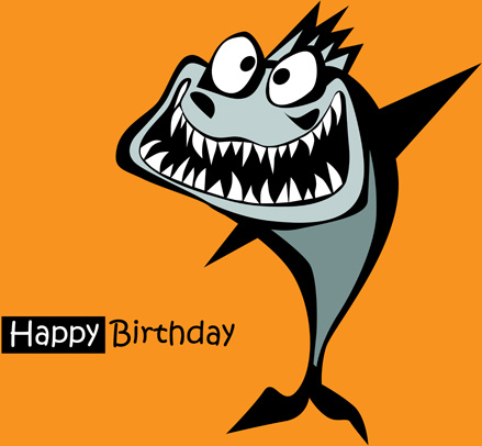 Funny Cartoon Character With Birthday Cards Set Vector Free Vector 439x406 Funny Cartoon Character With Birthday Cards Set Vector Free Vector