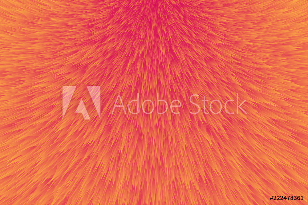 1000x667 Photo Art Print Abstract Fur Background, Abstract Orange Texture